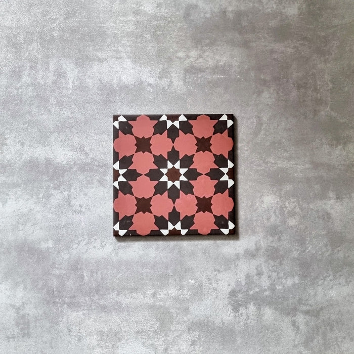 Madeira Rosso Moroccan Wall & Floor Tiles 20cm x 20cm