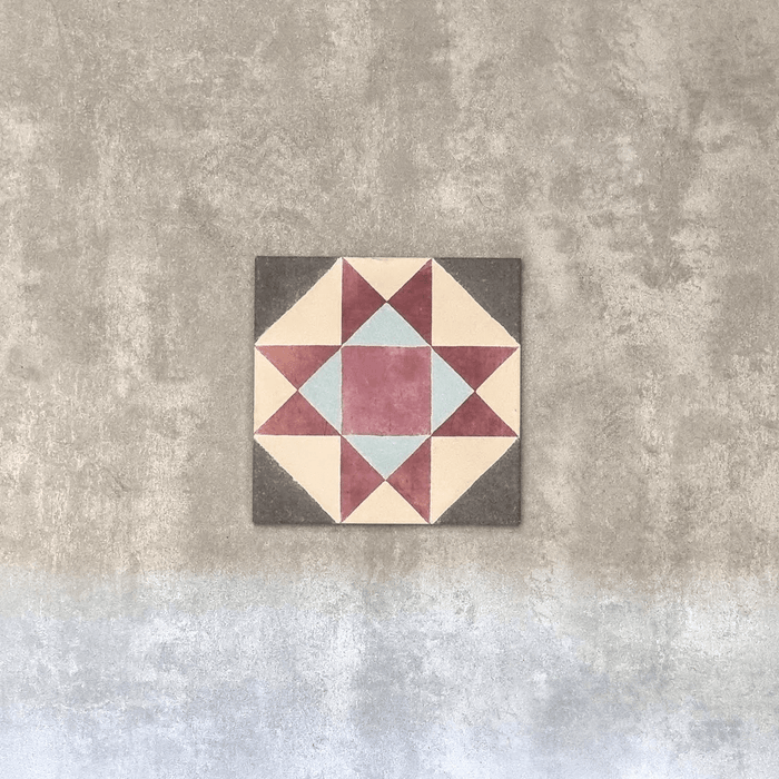 Chatsworth Manor Victorian Tile 20cm x 20cm