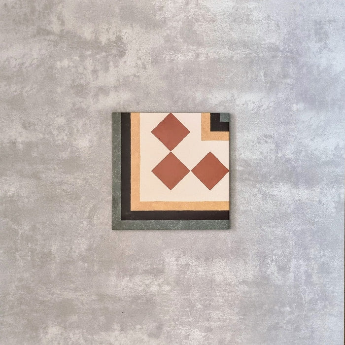 FULL TILE SAMPLE Newton Manor CORNER 20cm x 20cm