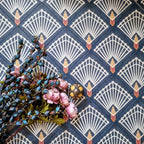 Marseilles Navy Moroccan Tiles 20cm x 20cm