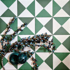 Harlequin Quarter Green Tiles 20cm x 20cm