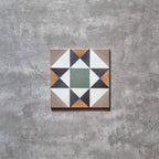 Banbury Manor Tiles Victorian Encaustic Tile Wall & Floor - 20cm x 20cm