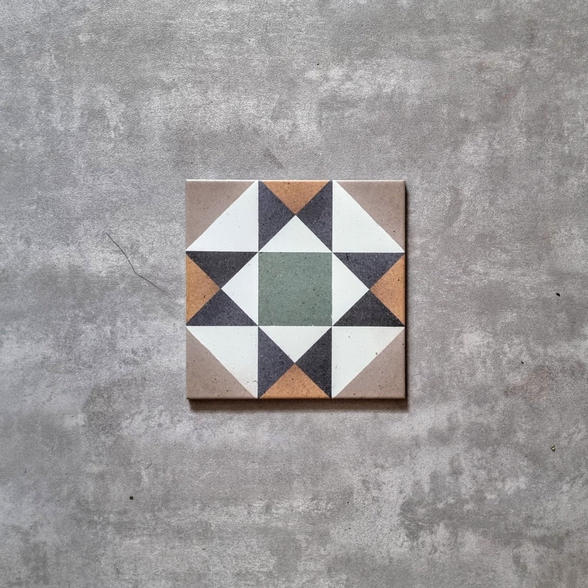 Banbury Manor Tiles Victorian Encaustic Tile Wall & Floor - 20cm x 20cm