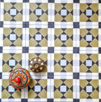 Ravello Golden Mustard Gold Moroccan Tiles 20cm x 20cm