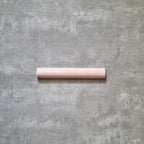 Dordogne Pink Dust Bullnose Pencil Border Tiles 3cm x 20cm