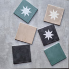 Rubins Green Decor MINI Moroccan Porcelain Wall & Floor Tile 15cm x 15cm