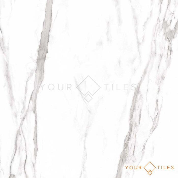 CUT TILE SAMPLE Snow Marble Matt Effect