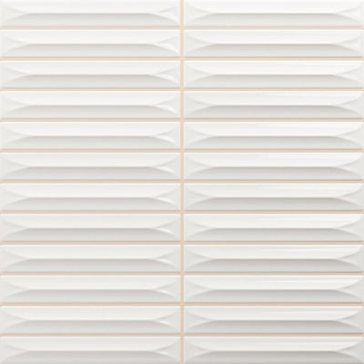Nairobi Decor White Wall Tile