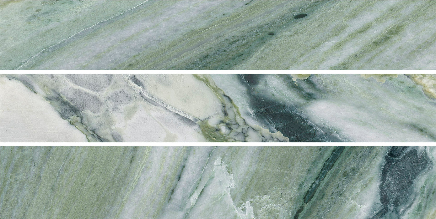 FULL TILE SAMPLE Crete Fluted Jade | MATT | Wall Tiles | 11.5cm x 23cm