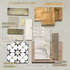 Benomar Verde Moroccan Mini Brick MATT Tiles 5cm x 15cm