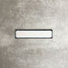 Alchemy Magma White 6.5×30cm ceramic wall tile with a glossy white finish.