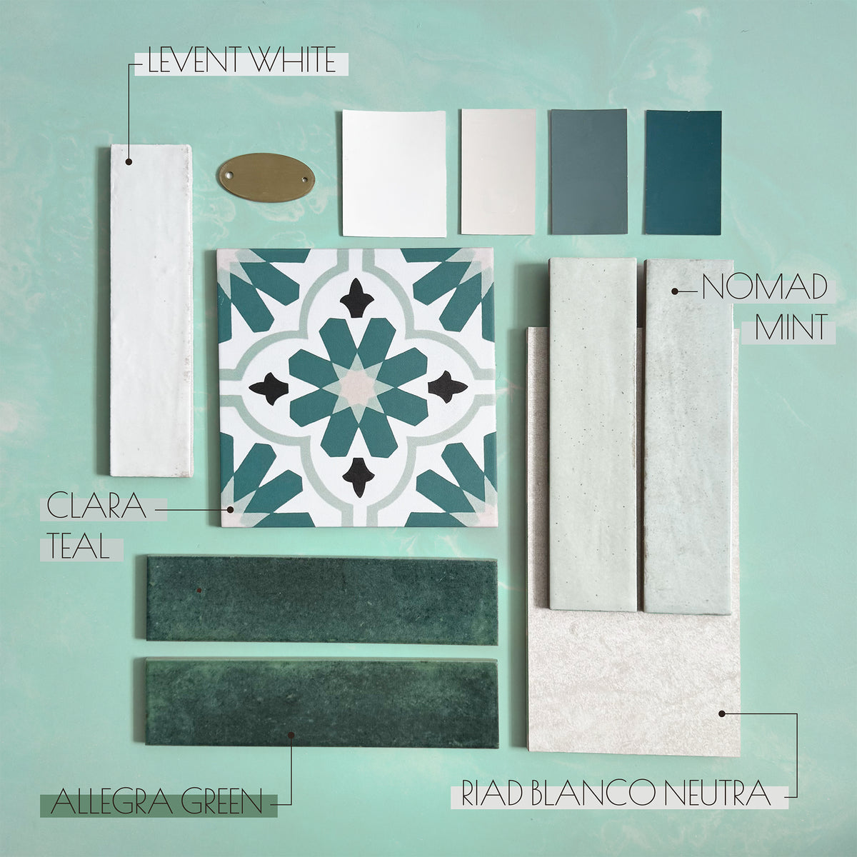 Moodboard - Aqua Oasis