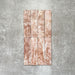 Product image of Amalfi Brick Rouge Vintage Marble wall and floor tiles in a 5.4cm x 22cm format, showcasing warm blush pink marble effect detailing and natural tonal variation.