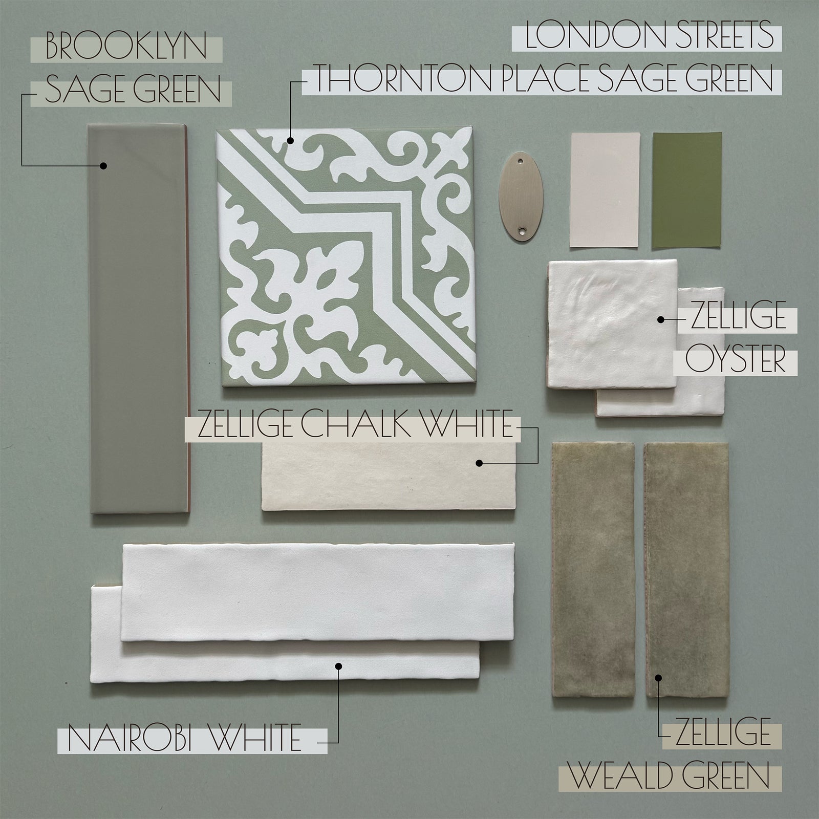 Moodboard - Antique Sage