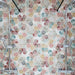 Shower wall featuring Athens Multicoloured Hexagon Patchwork 17x15cm Moroccan-style tiles, showcasing a geometric hexagon pattern in soft pastel and earthy tones for a vibrant yet balanced bathroom feature.