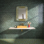 Balthazar Verde |  Victorian Moroccan Style | 20cm x 20cm