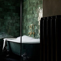 Zellige Royal Green Square | Moroccan Style | 13.2cm x 13.2cm