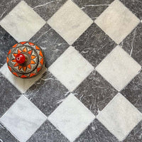 Fayrouz Black | Tumbled Finish | Natural Marble | 15.2cm x 15.2cm
