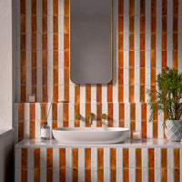 Saigon Amber Brick | Wall Tile | Moroccan Style | 5.1cm x 16.1cm