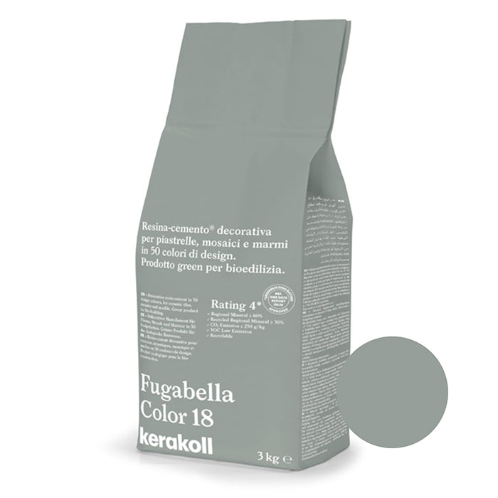 Kerakoll | Fugabella Color | Colour No. 18 | Muted Sage | 3kg