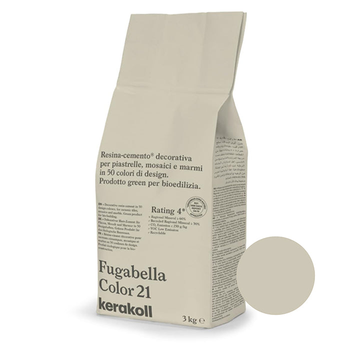 Kerakoll | Fugabella Color | Colour No. 21 | Jasmine | 3kg