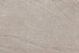 Flat lay of Comet Earth Stone 2cm 60 × 90cm porcelain tile, highlighting soft beige stone effect tones with delicate veining and fine surface texture. Subtle variation creates a calm, natural look suited to both indoor and outdoor spaces.