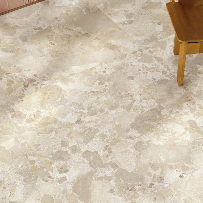 Baresi Cream 3D Terrazzo style Tiles 60cm x 60cm