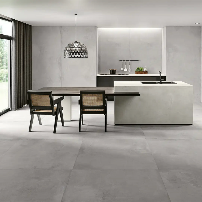 Etna Grey Matt Porcelain 30cm x 60cm