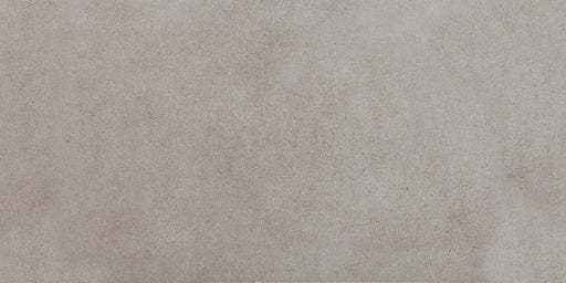 Close-up of Etna Grey Matt 30 × 60cm porcelain tile, showcasing a soft grey tone with subtle surface variation and a smooth matt finish for a clean, contemporary look.
