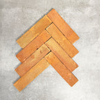 Umbrian Handmade | Terracotta | Brick Tiles |  7.5cm x 30cm | Wall and Floor Tiles
