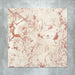 Group of two Fayrouz Sylvester Pink honed natural marble tiles in a 30.5cm x 61cm format, showcasing natural variation with soft blush pink, cream and warm terracotta veining for a luxurious, timeless natural stone finish.