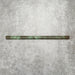 Foundry Jade Green 1.5x30cm gloss pencil bullnose border tile featuring a handcrafted-style finish with rich green tonal variation, designed for decorative edging and refined finishing details in contemporary wall tile installations.