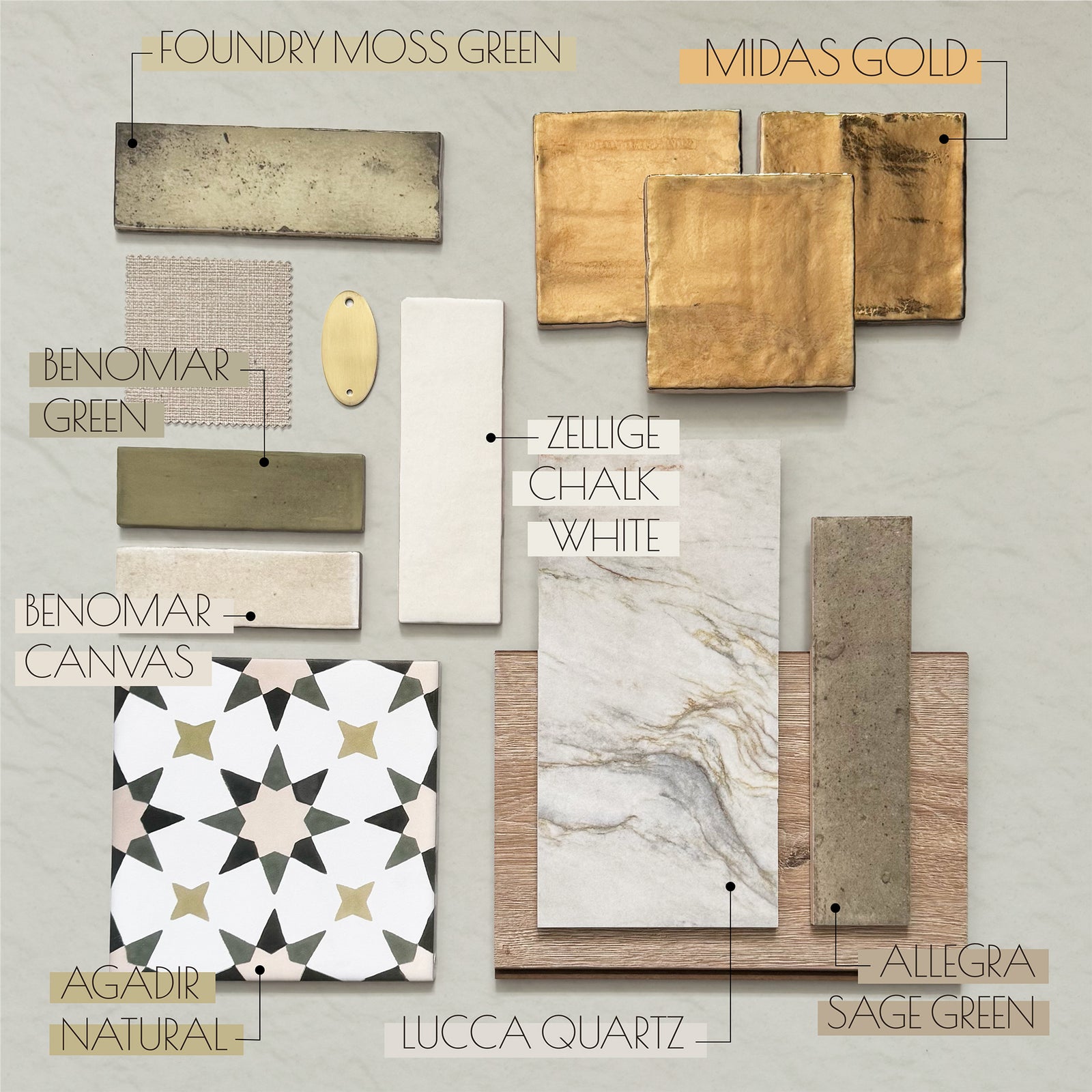 Moodboard - Golden Sage