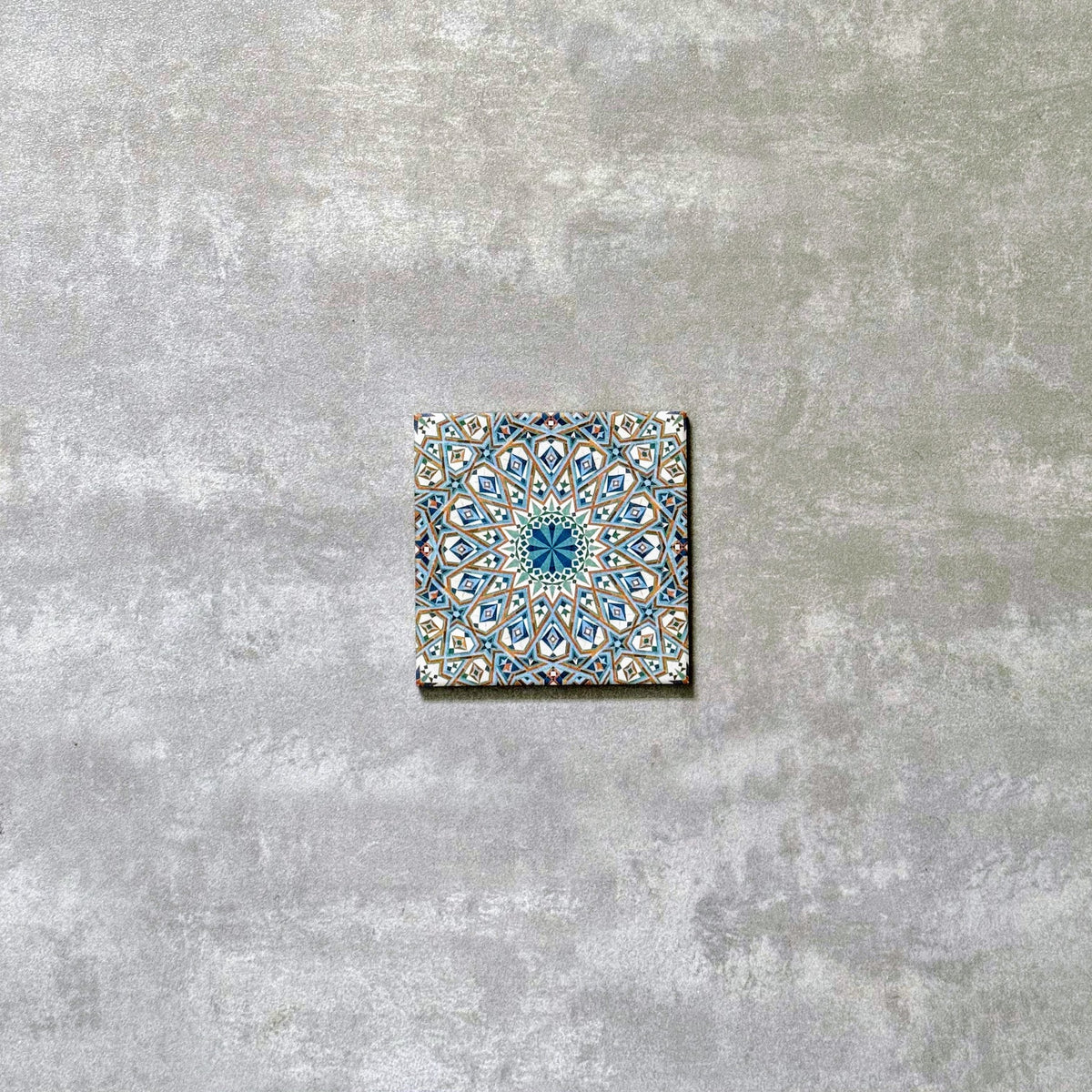 FULL TILE SAMPLE Persia Kashan 15cm x 15cm — Fayrouz Tile and Stone