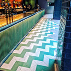 Infinity Green Tile Wall & Floor Tiles Porcelain Tile 20cm x 20cm