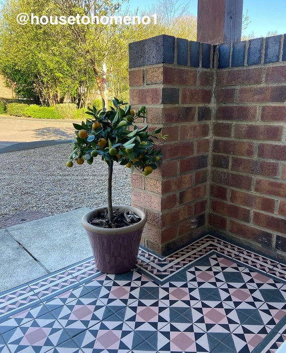 Richmond MINI Rose Manor Victorian Tile 15cm x 15cm