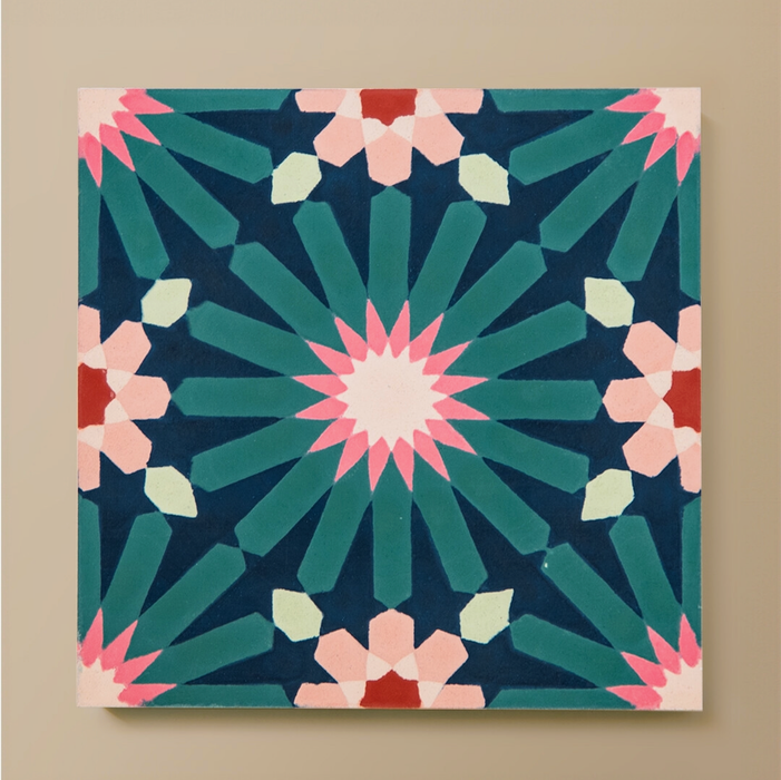 FULL TILE SAMPLE Fez MINI Festival 15cm x 15cm