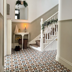Banbury Manor Tiles Victorian Encaustic Tile Wall & Floor - 20cm x 20cm