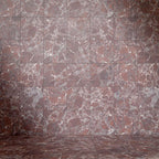 Wall and floor setting featuring Divine Levant Rouge Matt Marble effect 30 × 30cm porcelain tiles, laid in a grid layout, showcasing rich red tones, soft matt finish, and natural stone-inspired veining.