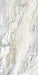 Lucca Quartz Matt 60 × 120cm porcelain wall and floor tile, showcasing flowing marble-effect veining in soft cream, grey, and blue tones with a refined natural stone-inspired appearance.