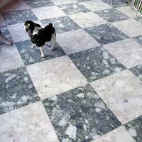Venice Ivory Terrazzo Tile Matt Finish 60cm x 60cm