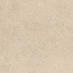 Close-up of Melange Sand concrete-effect wall and floor tiles 60 × 60cm, featuring warm sand-toned concrete-inspired detailing with subtle texture, delicate tonal variation, and a contemporary matt industrial-style finish.