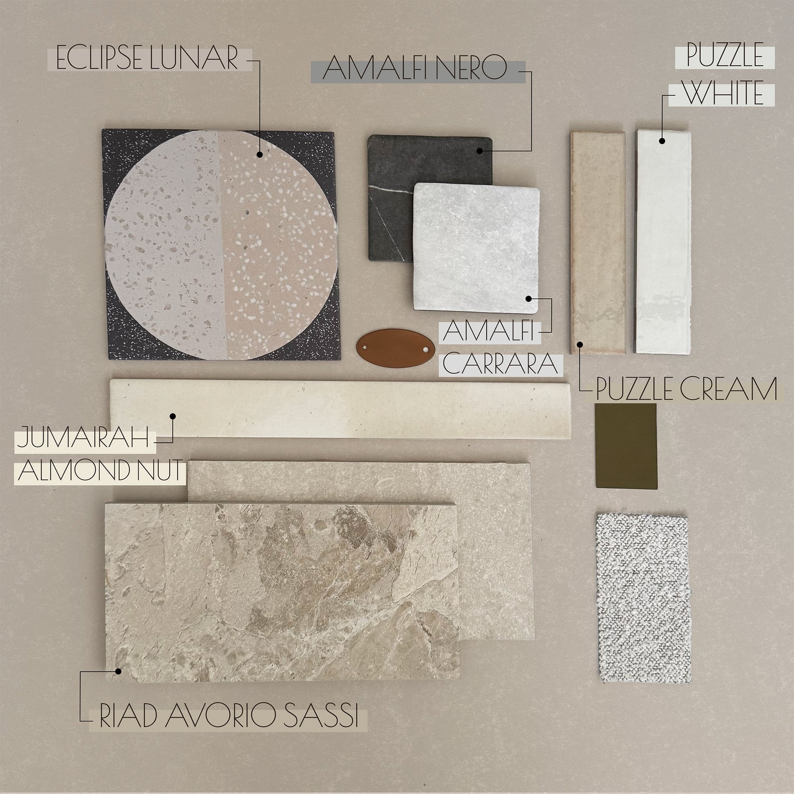 Moodboard - Midnight Taupe