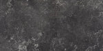 Product display of Monzo Stone Nite 30x60cm dark stone-effect porcelain tiles in deep charcoal tones, featuring subtle texture, soft tonal variation and delicate veining inspired by natural stone surfaces.