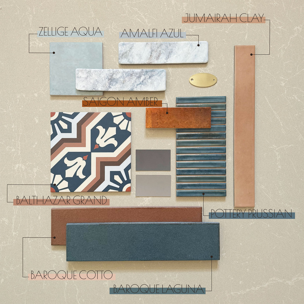 Moodboard - Moroccan Muse