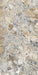 Product image of Museo Warm Stone Polished 60x120cm porcelain tiles, featuring a dramatic marble effect design with layered ivory, beige, taupe and grey stone fragments, showcasing the collection's bold natural stone-inspired character.