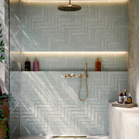 Nomad Mint Green Brick | Industrial Style Wall Tiles | 6cm x 24.6cm