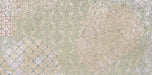 Flat lay of Boho Ocean Blend 2cm 50 × 100cm outdoor slabs, featuring layered neutral and blue tones with a softly distressed, decorative effect. Ideal for patios, terraces, and seamless indoor-outdoor spaces.