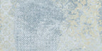 Flat lay of Boho Ocean Blue 2cm 50 × 100cm outdoor slabs, featuring layered blue and soft neutral tones with a lightly distressed, decorative effect. Ideal for patios, terraces, and outdoor living spaces.