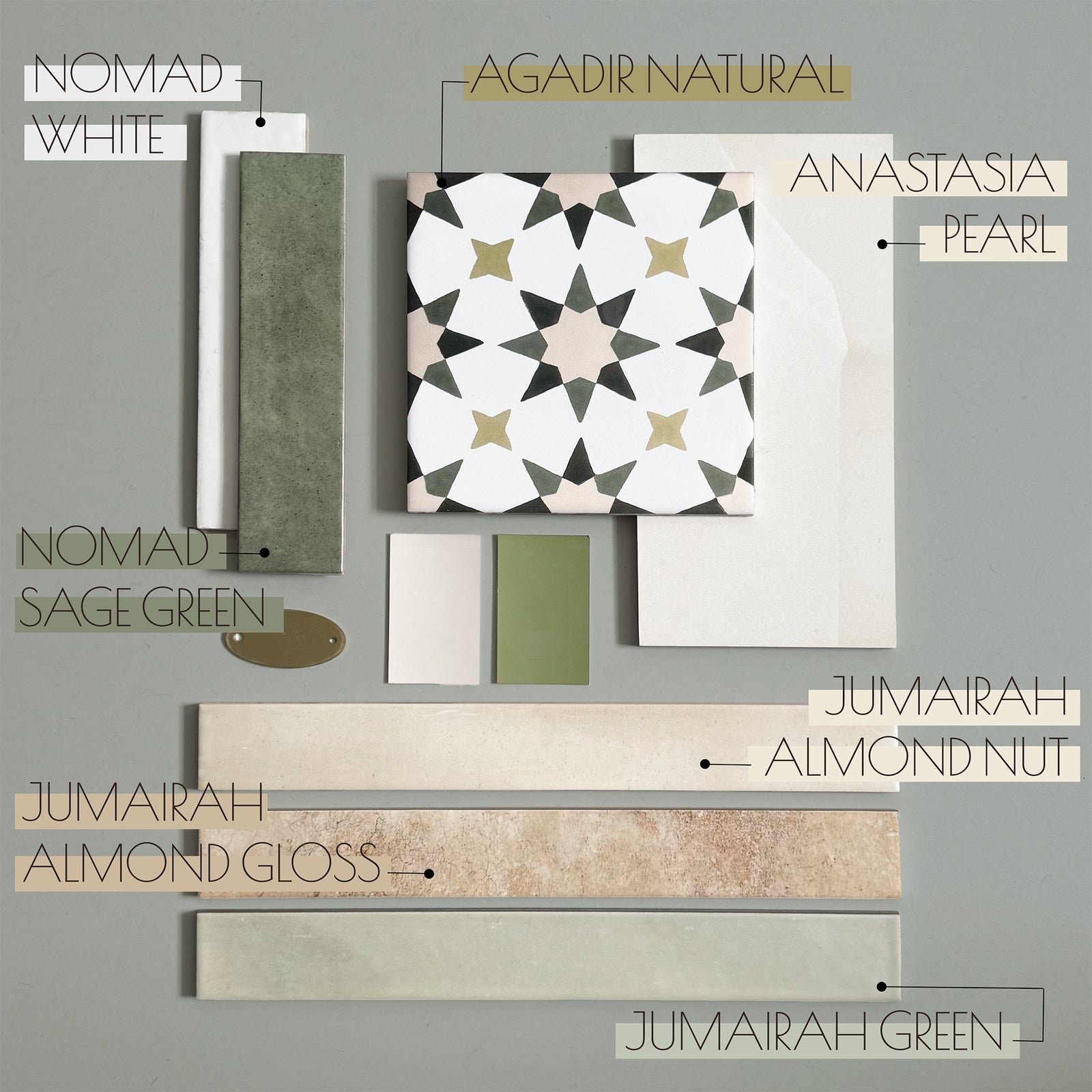 Moodboard - Olive Star